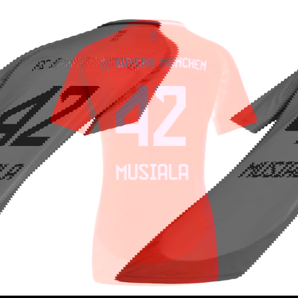 2024-2025 Bayern Munich Home Shirt (Womens) (Musiala 42)