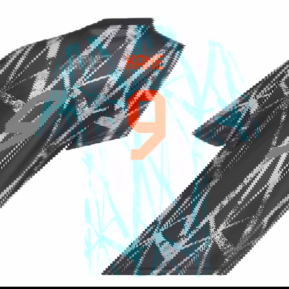 2024-2025 Bayern Munich Pre-Match Shirt (Black) - Kids (Kane 9)