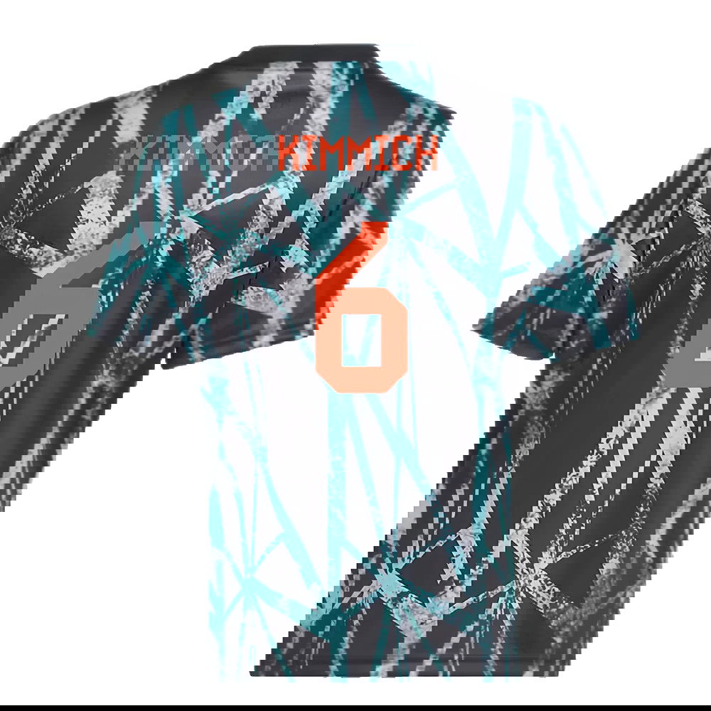 2024-2025 Bayern Munich Pre-Match Shirt (Black) - Kids (Kimmich 6)