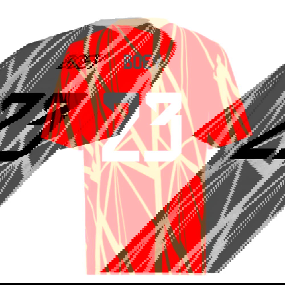 2024-2025 Bayern Munich Pre-Match Shirt (Red) (Boey 23)