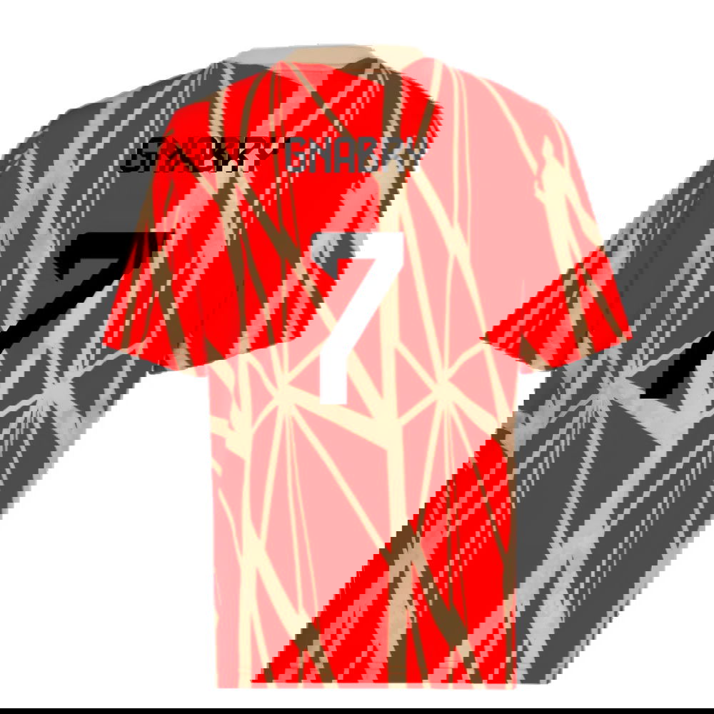 2024-2025 Bayern Munich Pre-Match Shirt (Red) (Gnabry 7)