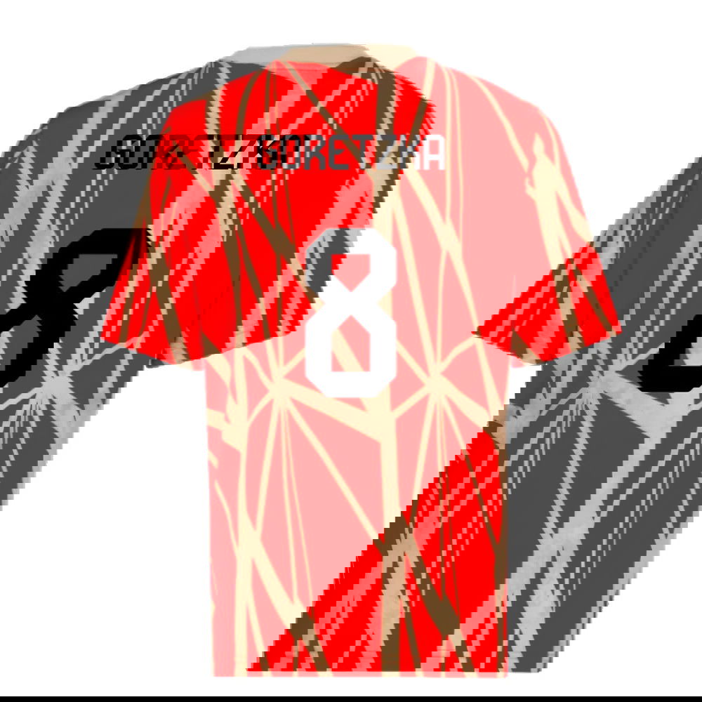 2024-2025 Bayern Munich Pre-Match Shirt (Red) (Goretzka 8)