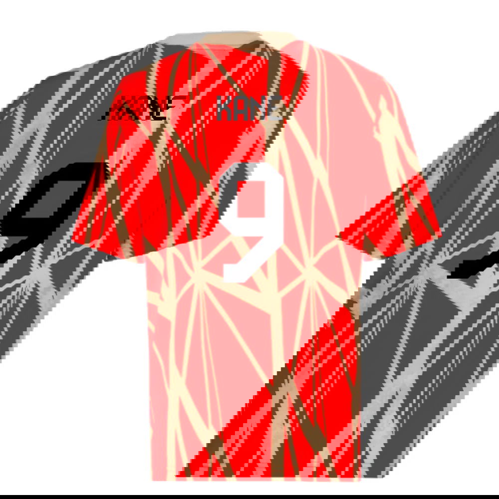 2024-2025 Bayern Munich Pre-Match Shirt (Red) (Kane 9)