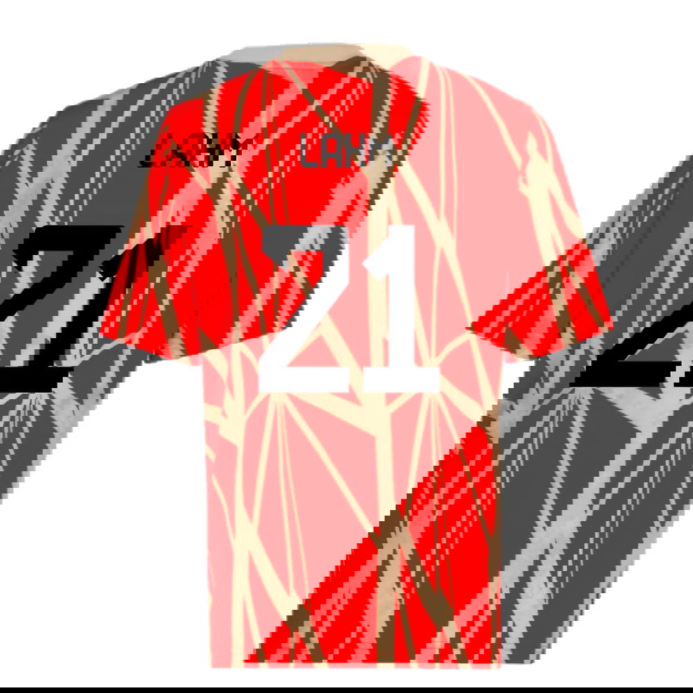 2024-2025 Bayern Munich Pre-Match Shirt (Red) (Lahm 21)