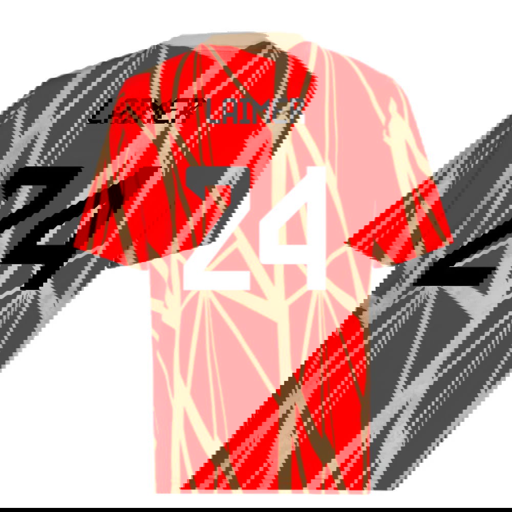 2024-2025 Bayern Munich Pre-Match Shirt (Red) (Laimer 24)