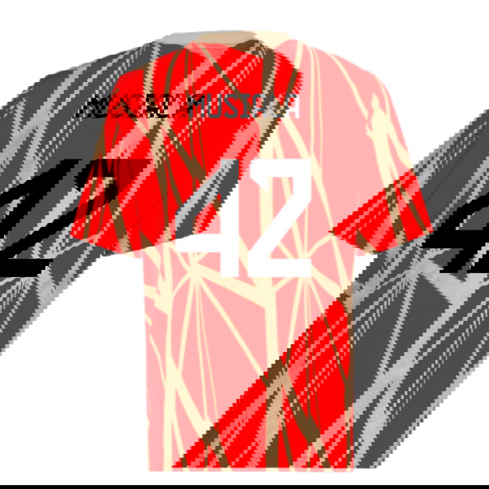 2024-2025 Bayern Munich Pre-Match Shirt (Red) (Musiala 42)