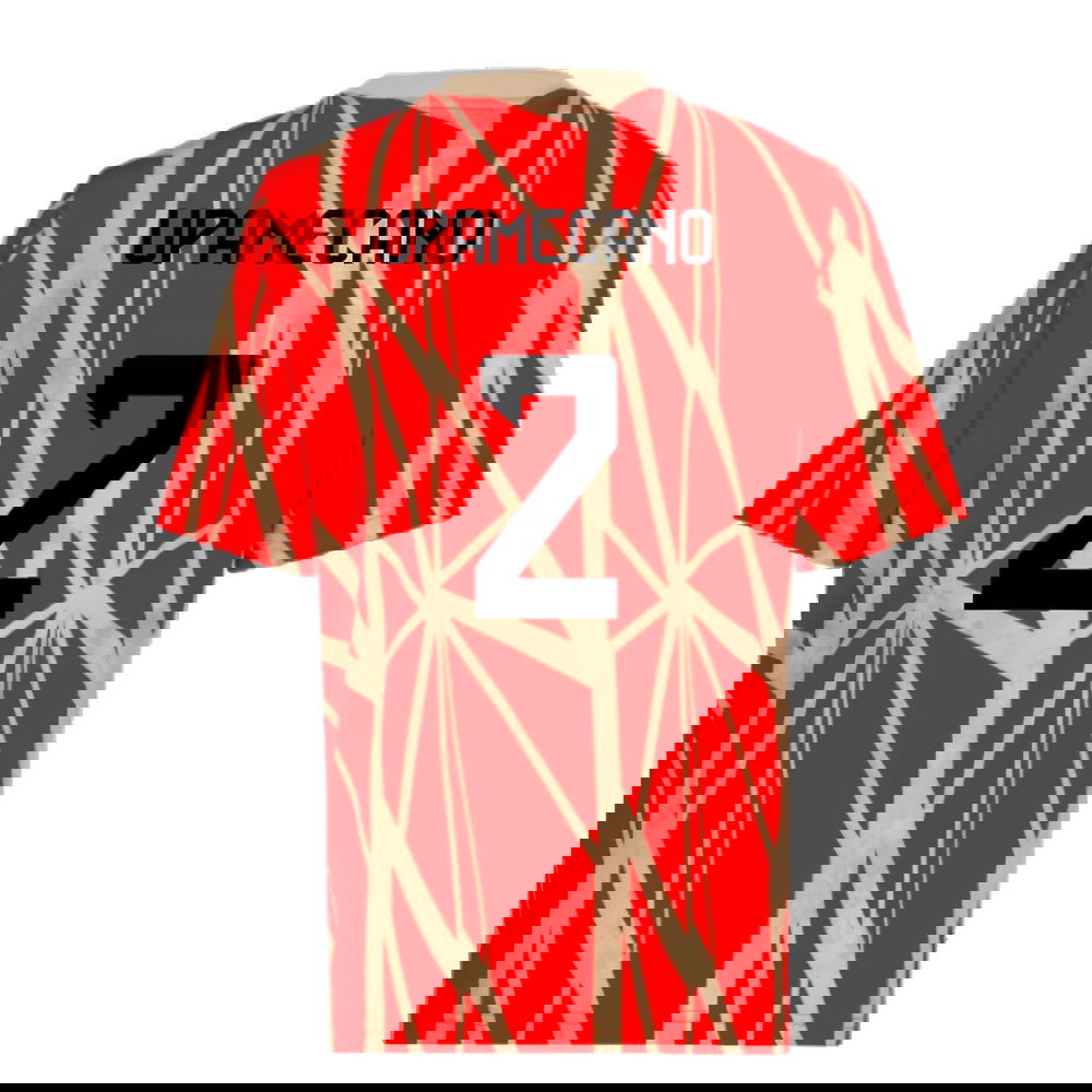 2024-2025 Bayern Munich Pre-Match Shirt (Red) (Upamecano 2)