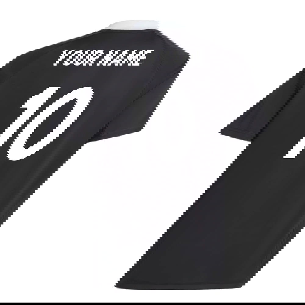 2024-2025 Bayern Munich Third Goalkeeper Shirt (Black) - Kids (Your Name)