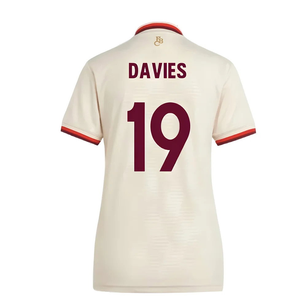 2024-2025 Bayern Munich Third Shirt (Womens) (Davies 19)