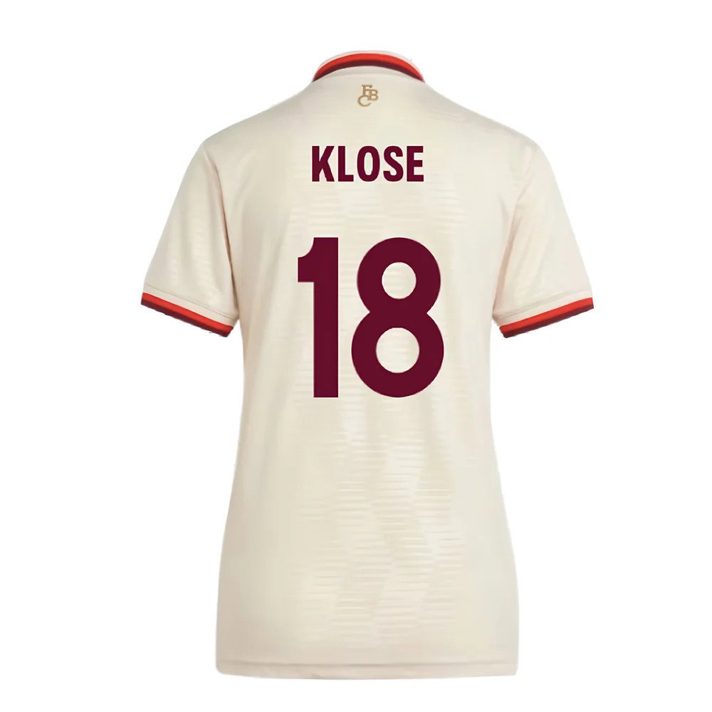 2024-2025 Bayern Munich Third Shirt (Womens) (Klose 18)