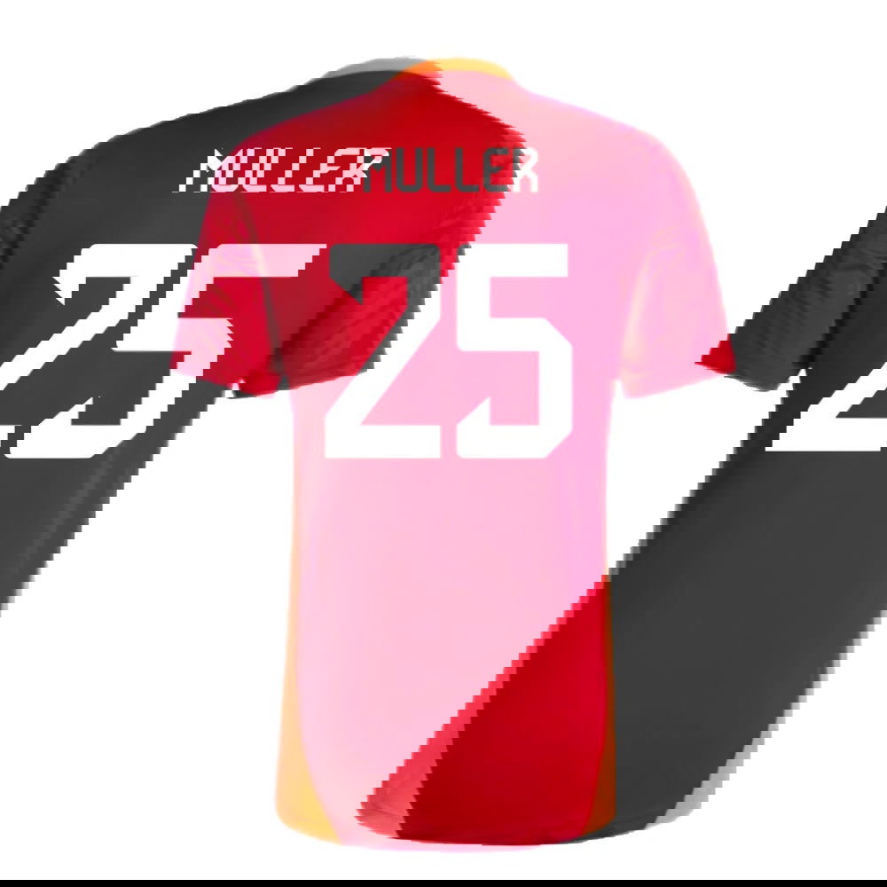 2024-2025 Bayern Munich Training Shirt (Red) (Muller 25)