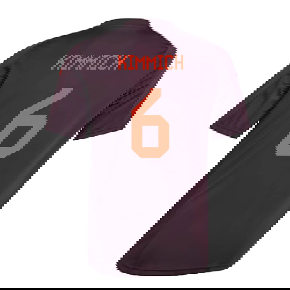 2024-2025 Bayern Munich Training Shirt (Shadow Maroon) - Kids (Kimmich 6)