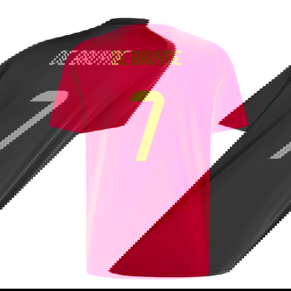 2024-2025 Belgium Home Fan Shirt (De Bruyne 7)