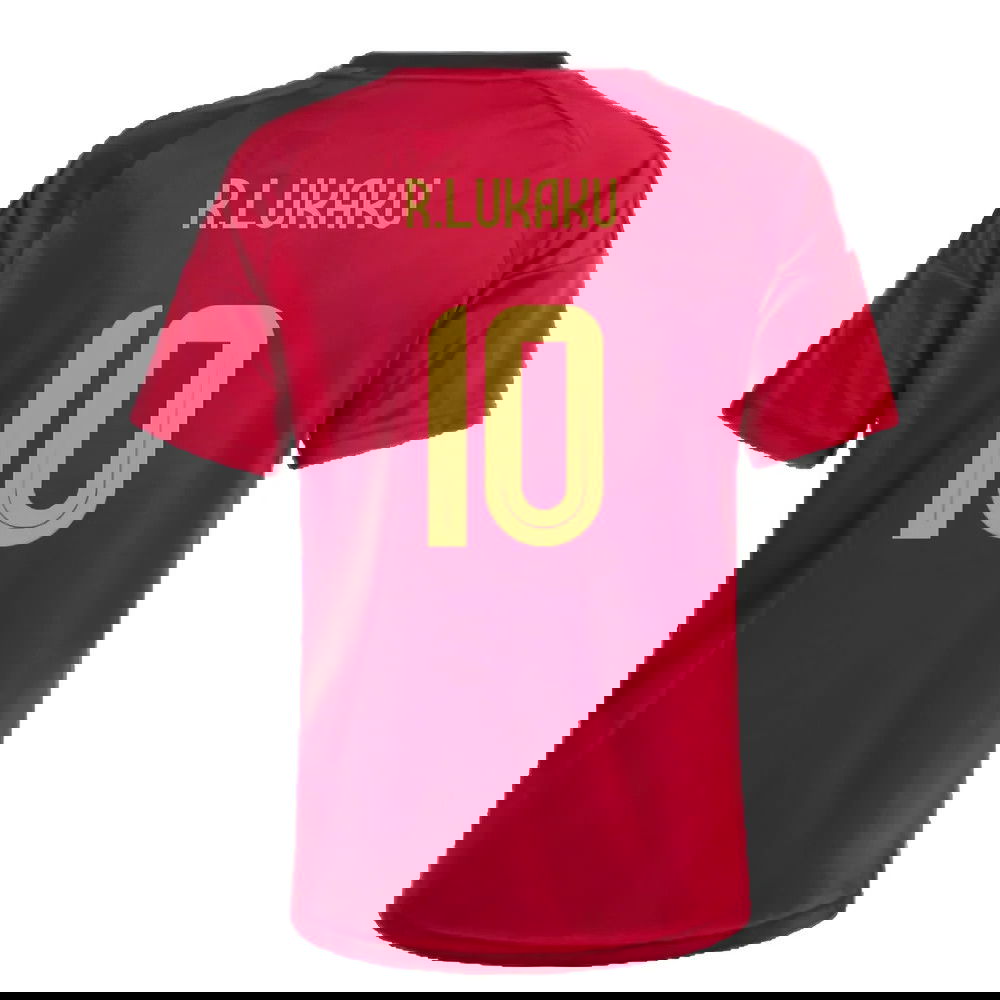 2024-2025 Belgium Home Fan Shirt (Kids) (R.Lukaku 10)