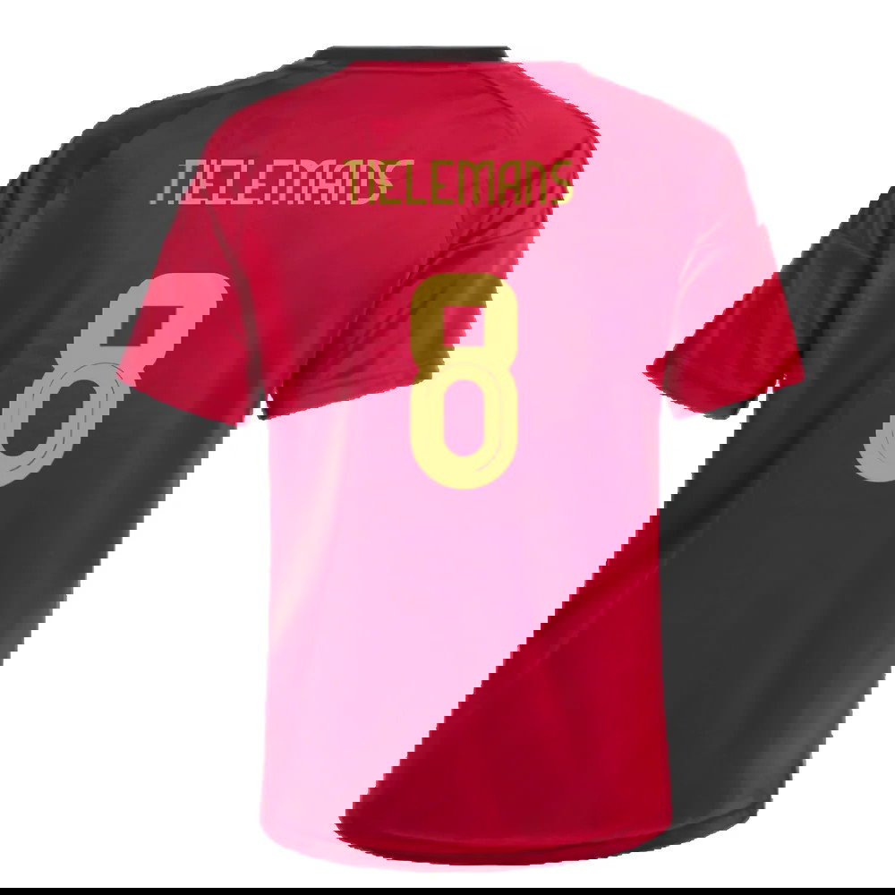 2024-2025 Belgium Home Fan Shirt (Kids) (Tielemans 8)