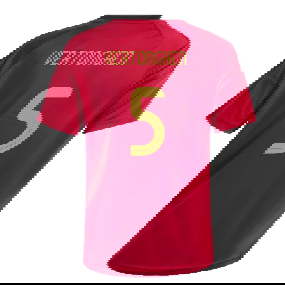 2024-2025 Belgium Home Fan Shirt (Kids) (Vertonghen 5)