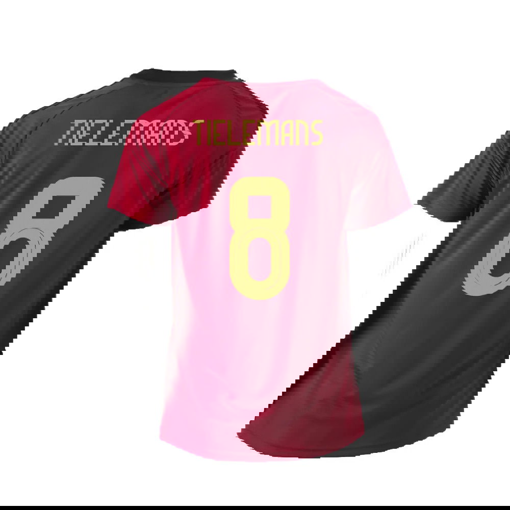 2024-2025 Belgium Home Fan Shirt (Ladies) (Tielemans 8)
