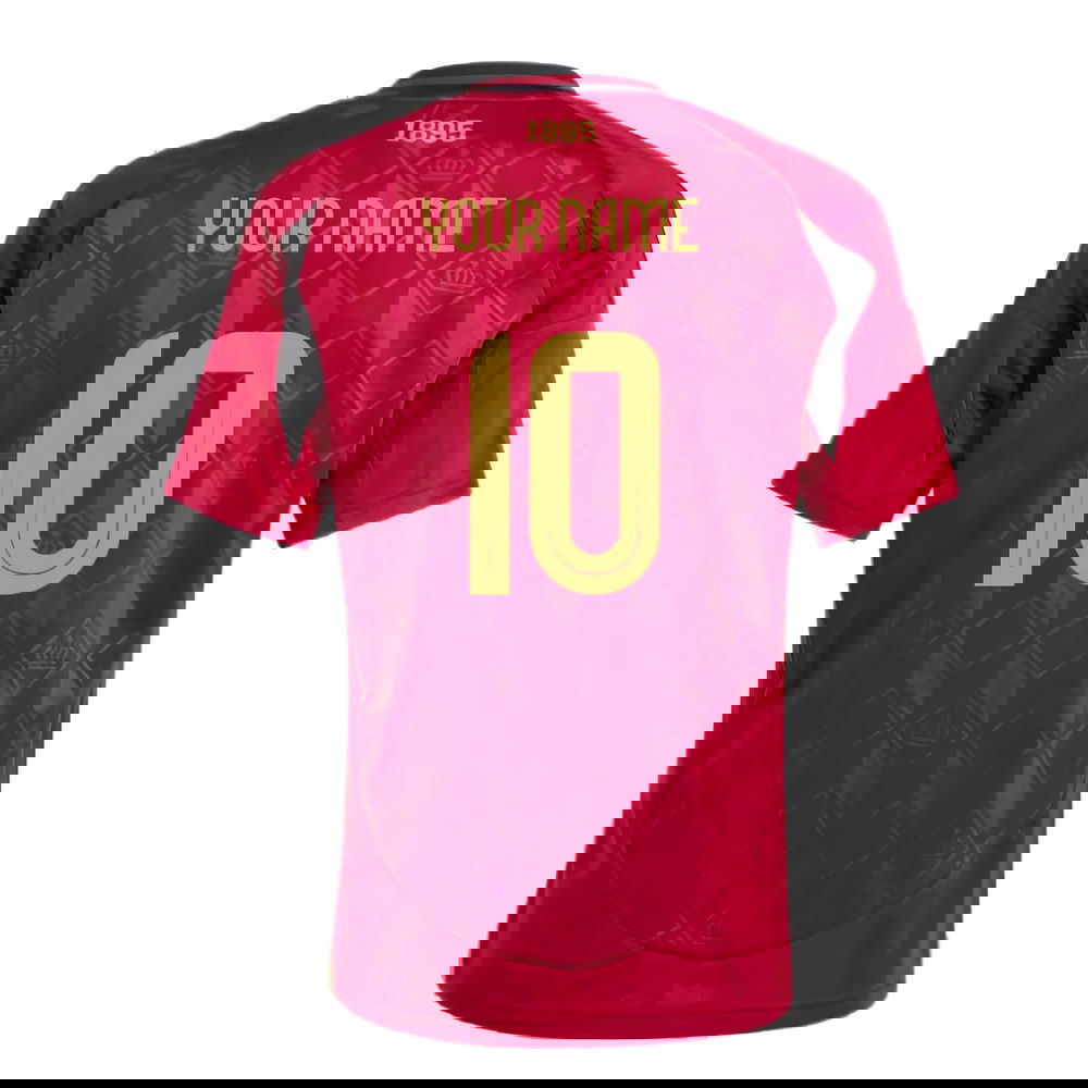2024-2025 Belgium Home Shirt (Kids) (Your Name)