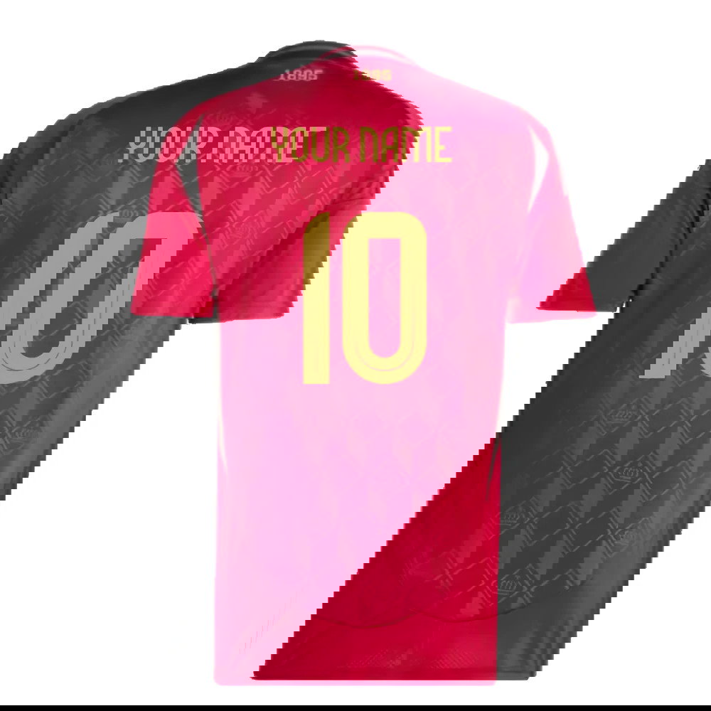 2024-2025 Belgium Home Shirt (Your Name)