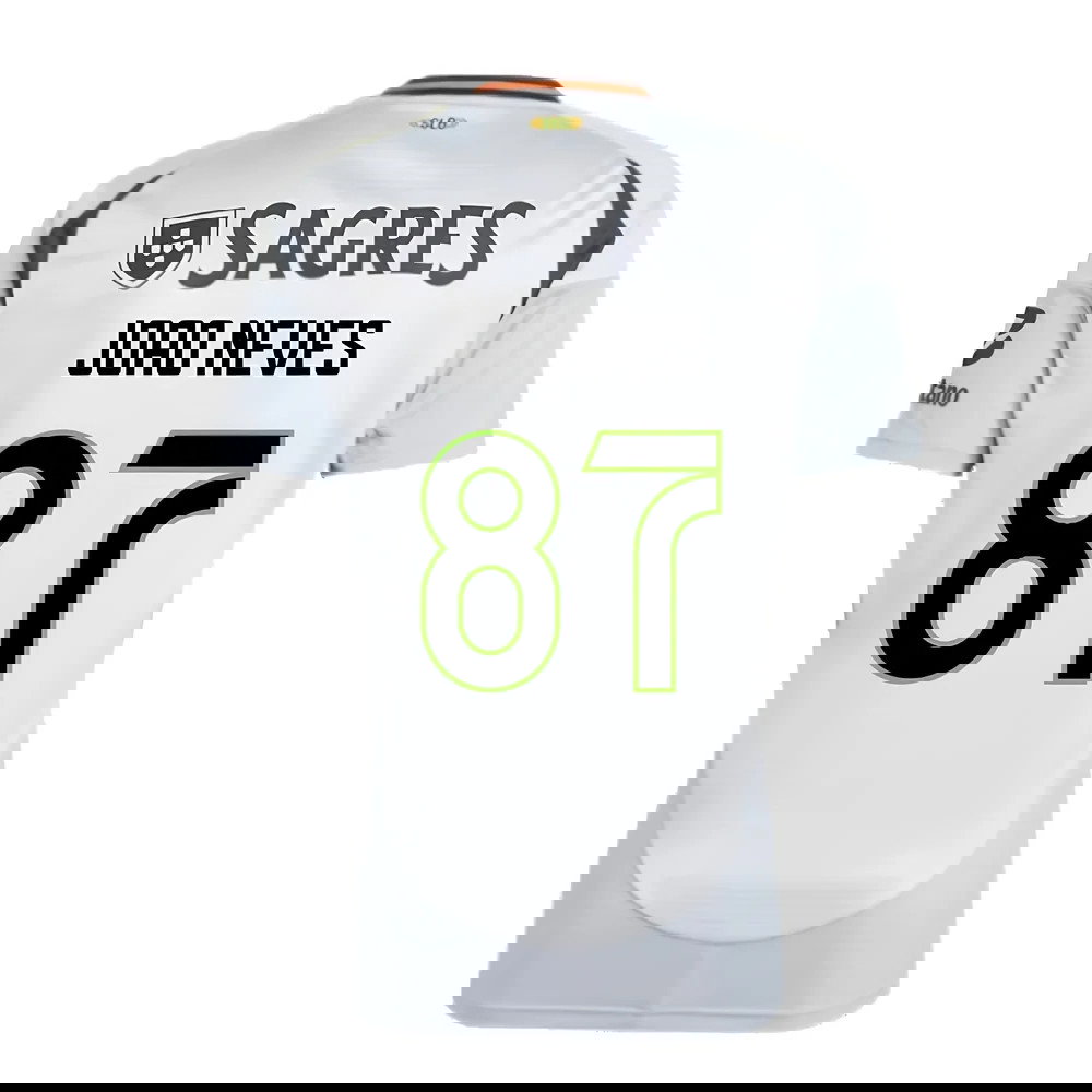 2024-2025 Benfica Third Shirt (Joao Neves 87)