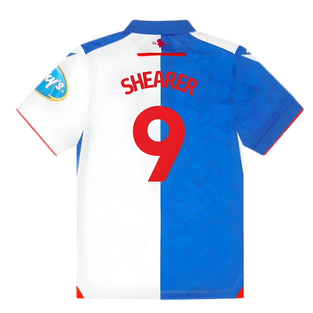 2024-2025 Blackburn Rovers Home Shirt - Kids (Shearer 9)