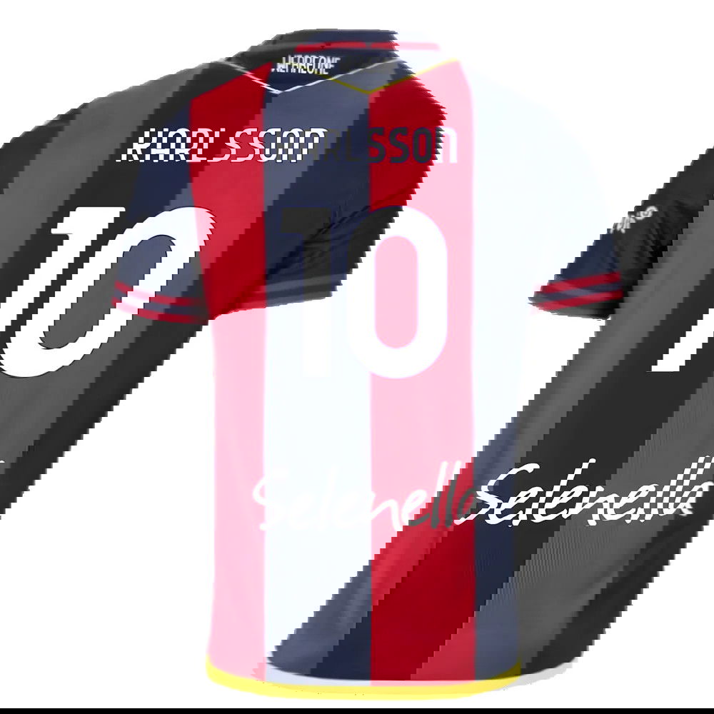 2024-2025 Bologna CL Home Shirt (Karlsson 10)