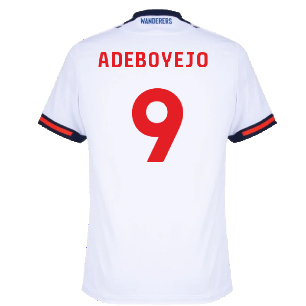 2024-2025 Bolton Wanderers Home Shirt (Adeboyejo 9)
