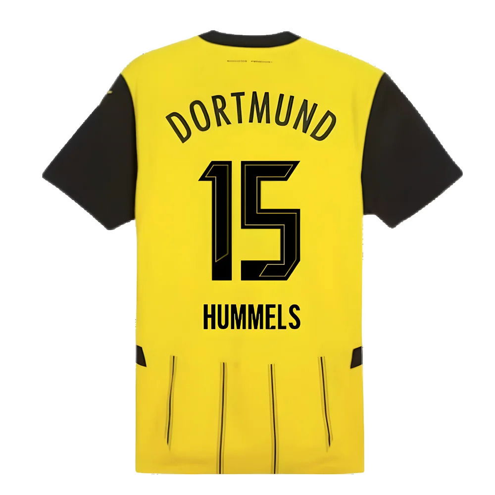 2024-2025 Borussia Dortmund Authentic Home Shirt (Hummels 15)
