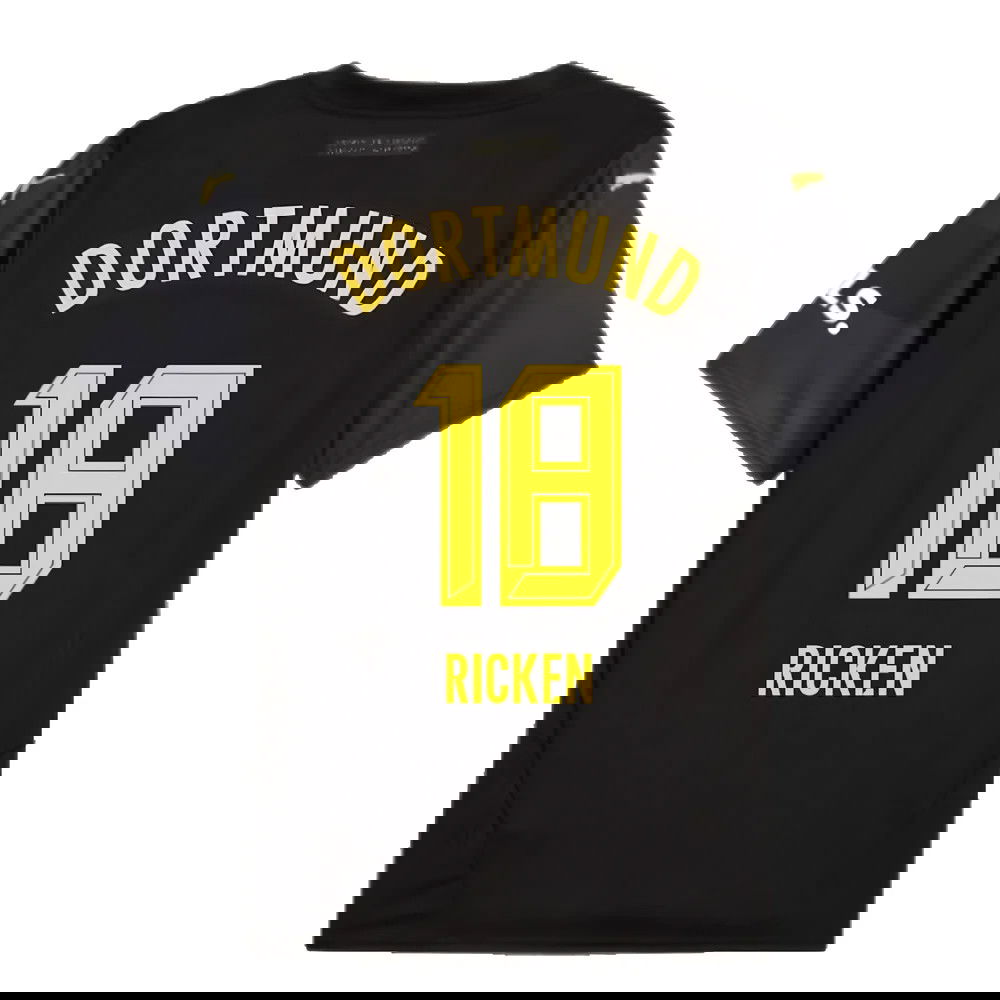 2024-2025 Borussia Dortmund Away Shirt (Kids) (Ricken 18)