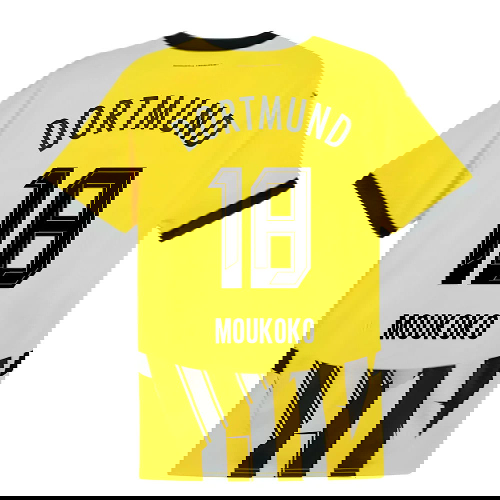 2024-2025 Borussia Dortmund Cup Shirt (Moukoko 18)
