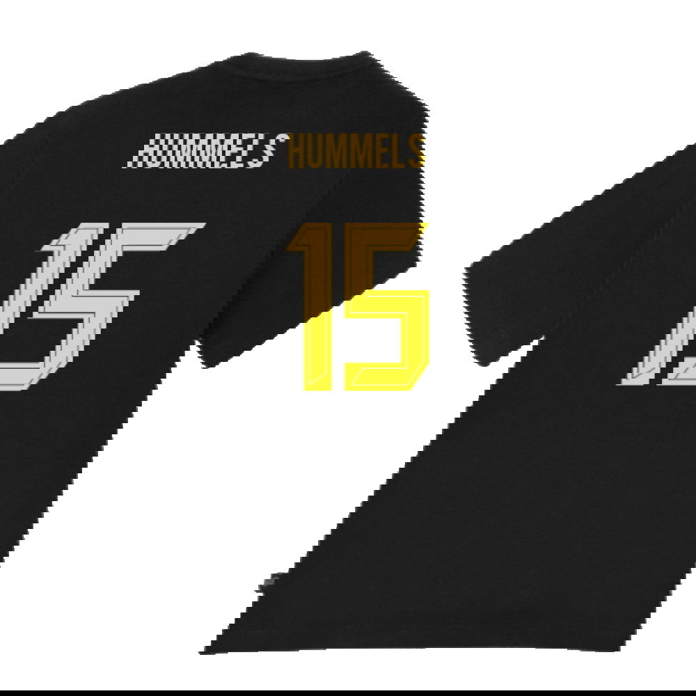 2024-2025 Borussia Dortmund ESS Tee (Black) (Hummels 15)