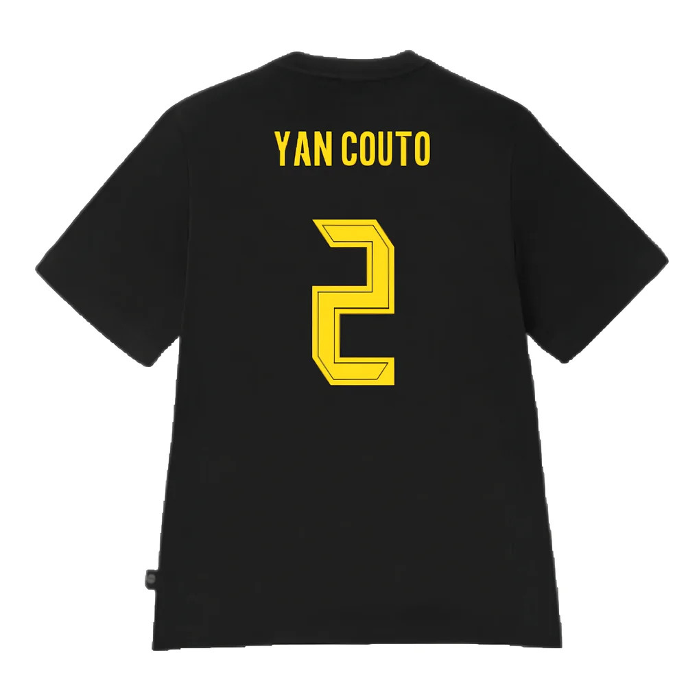 2024-2025 Borussia Dortmund ESS Tee (Black) (Yan Couto 2)