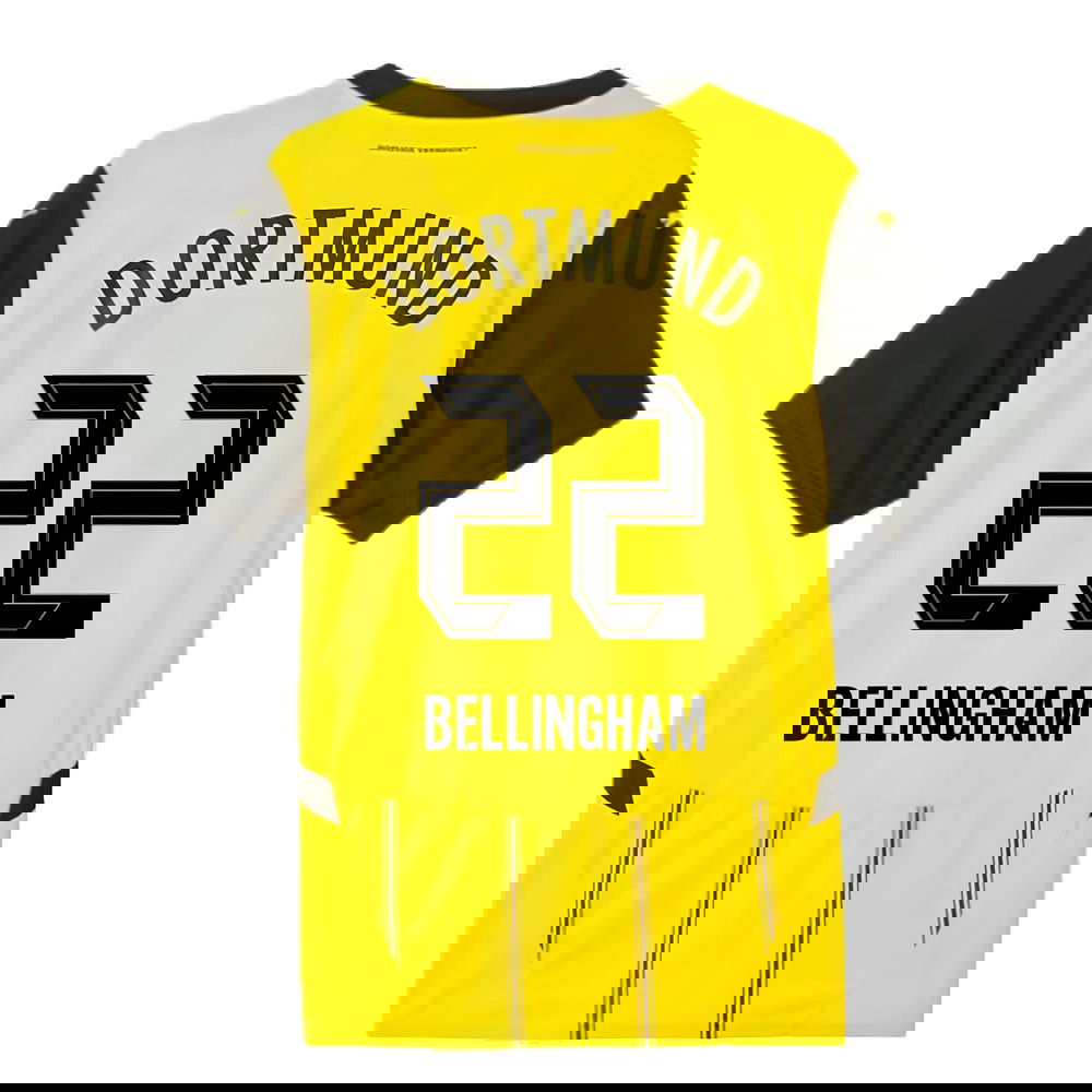2024-2025 Borussia Dortmund Home Shirt (Bellingham 22)