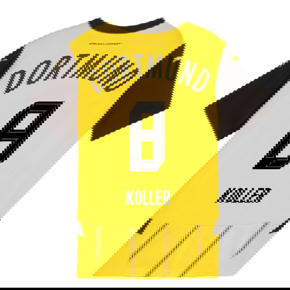 2024-2025 Borussia Dortmund Home Shirt (Kids) (Koller 8)