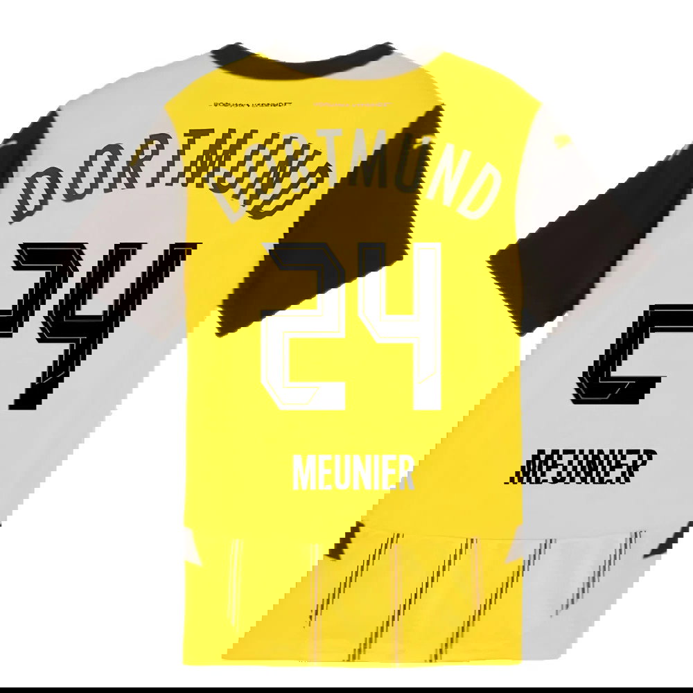 2024-2025 Borussia Dortmund Home Shirt (Kids) (Meunier 24)