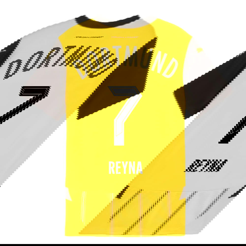 2024-2025 Borussia Dortmund Home Shirt (Kids) (Reyna 7)