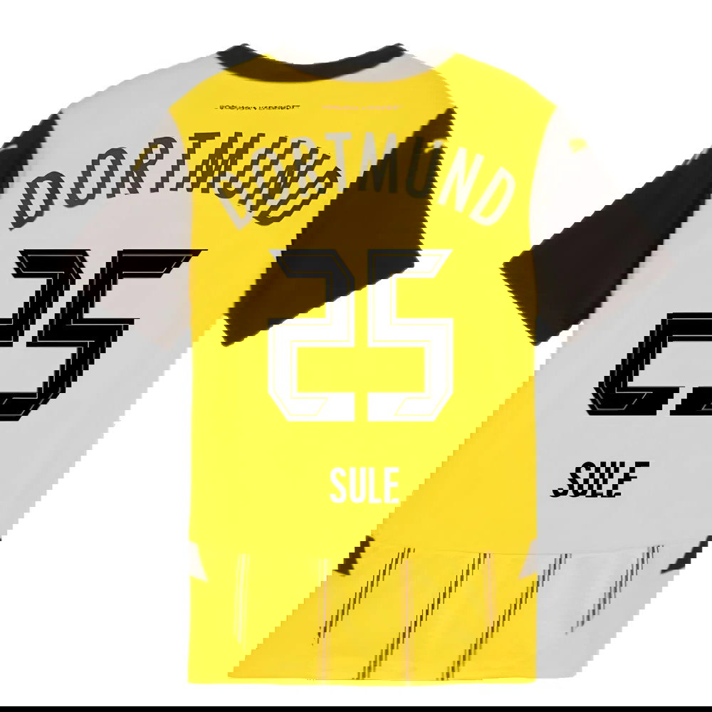 2024-2025 Borussia Dortmund Home Shirt (Kids) (Sule 25)