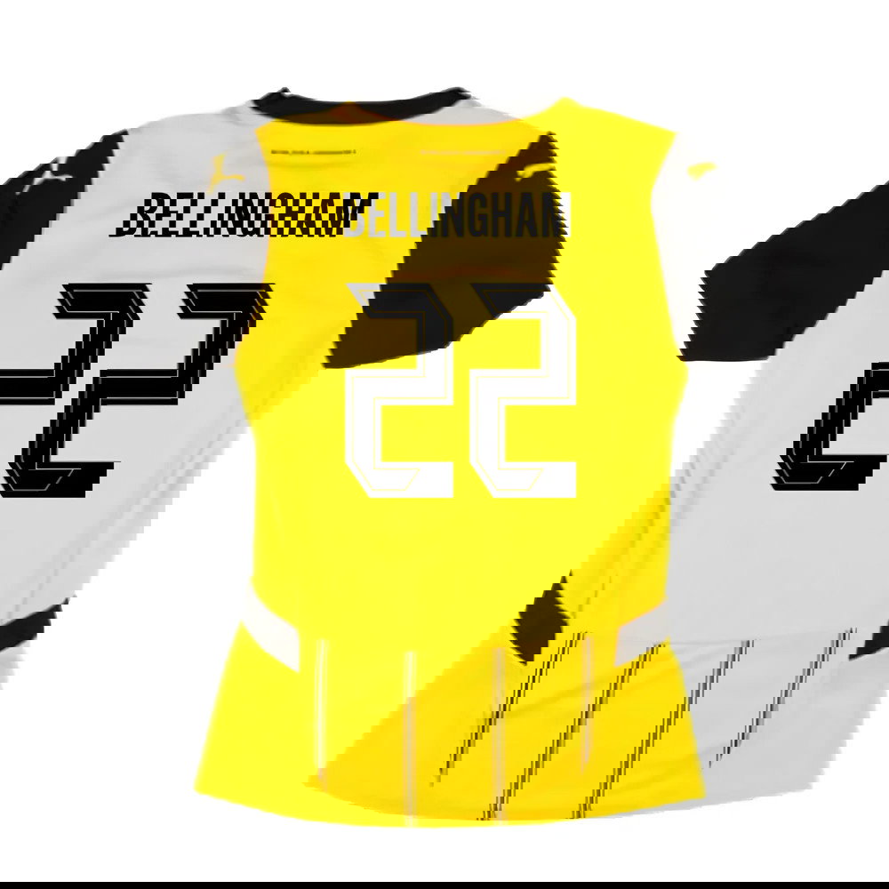 2024-2025 Borussia Dortmund Home Shirt (Ladies) (Bellingham 22)