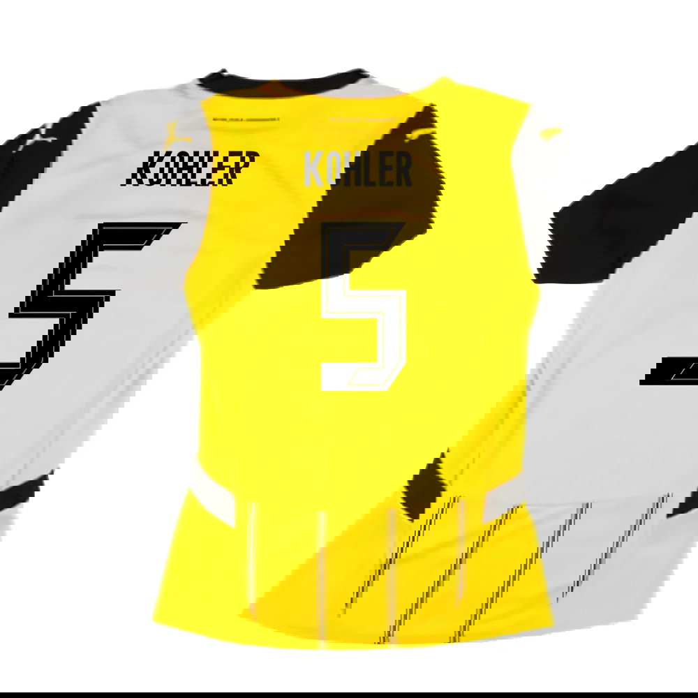 2024-2025 Borussia Dortmund Home Shirt (Ladies) (Kohler 5)
