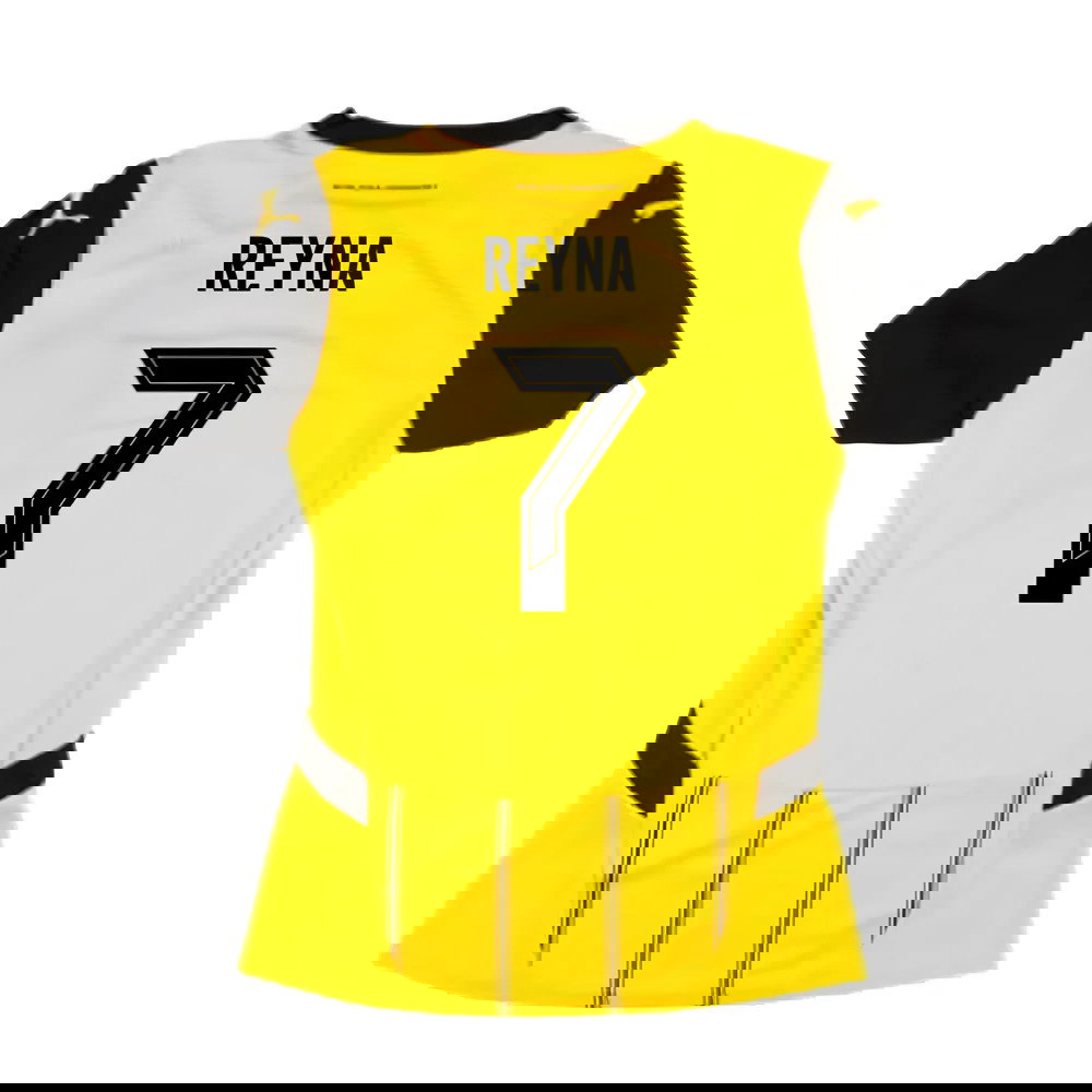 2024-2025 Borussia Dortmund Home Shirt (Ladies) (Reyna 7)