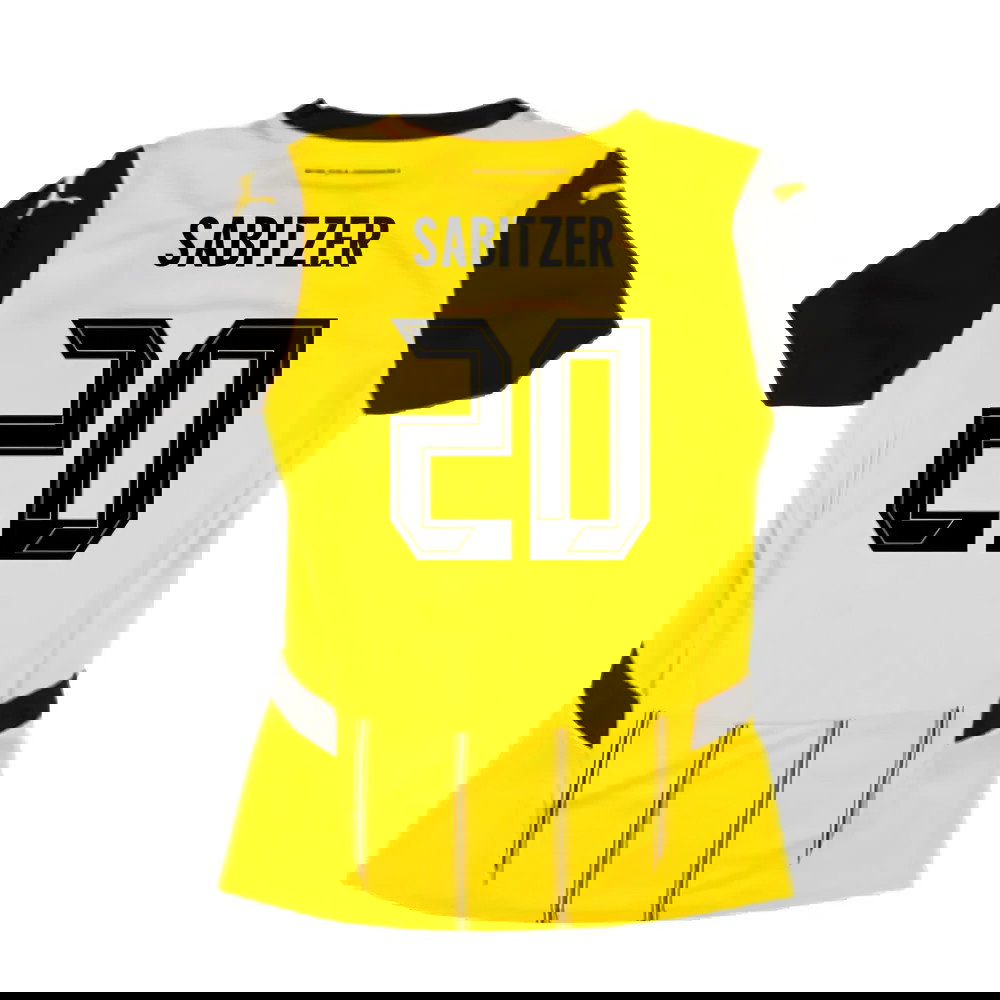 2024-2025 Borussia Dortmund Home Shirt (Ladies) (Sabitzer 20)