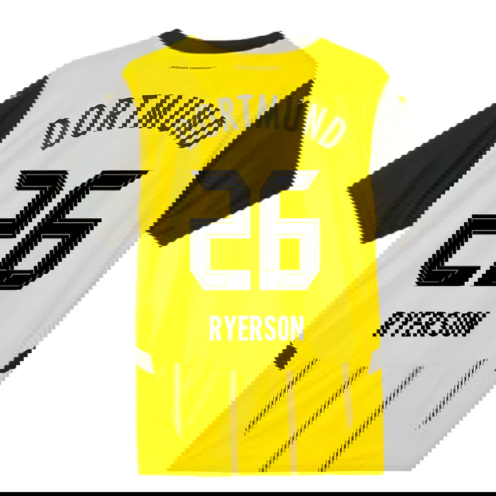 2024-2025 Borussia Dortmund Home Shirt (Ryerson 26)