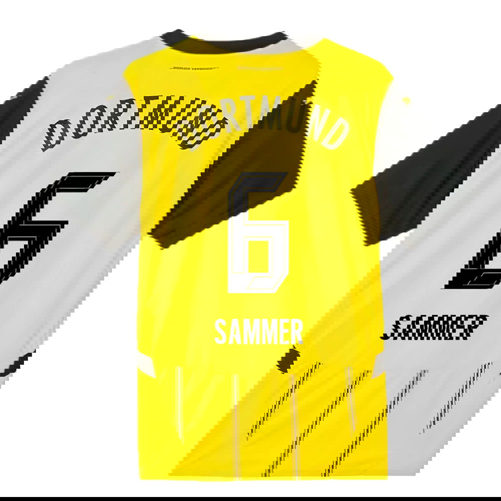 2024-2025 Borussia Dortmund Home Shirt (Sammer 6)