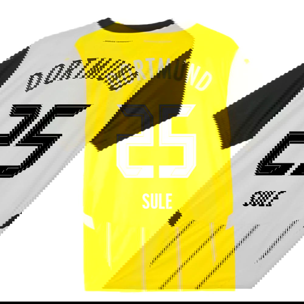 2024-2025 Borussia Dortmund Home Shirt (Sule 25)