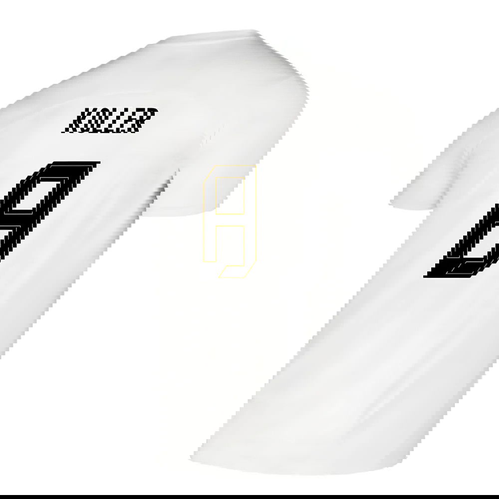 2024-2025 Borussia Dortmund Pre-Match Shirt (White) (Koller 8)