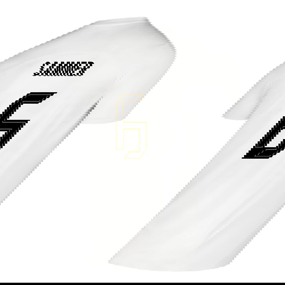 2024-2025 Borussia Dortmund Pre-Match Shirt (White) (Sammer 6)