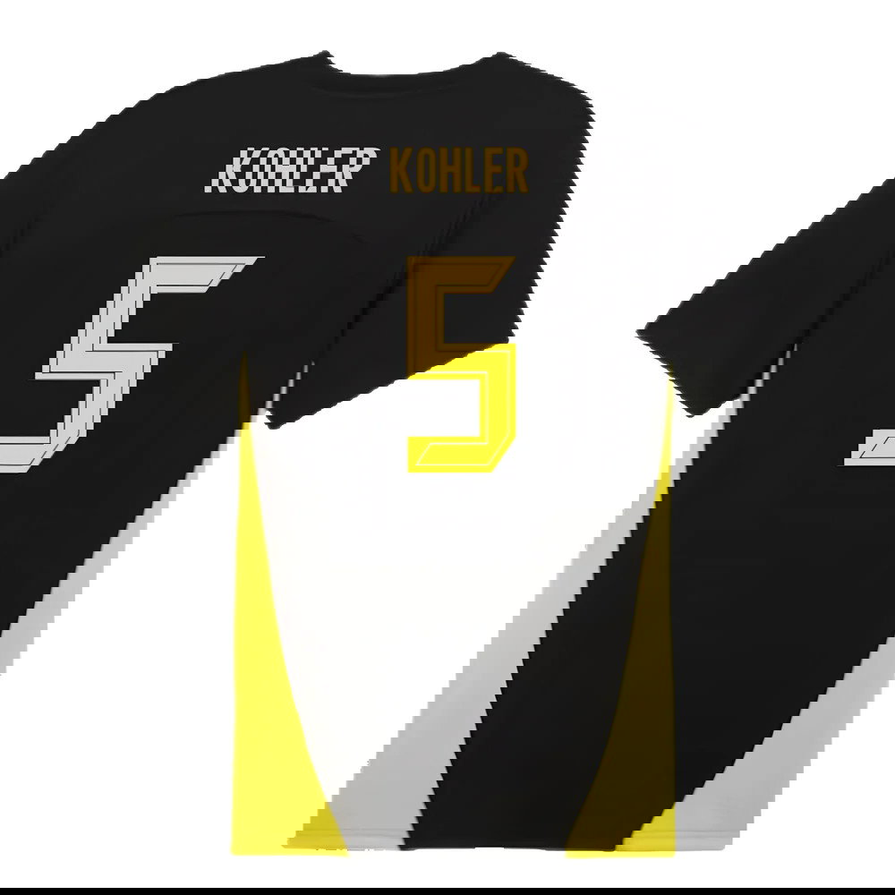 2024-2025 Borussia Dortmund Training Shirt (Black) (Kohler 5)