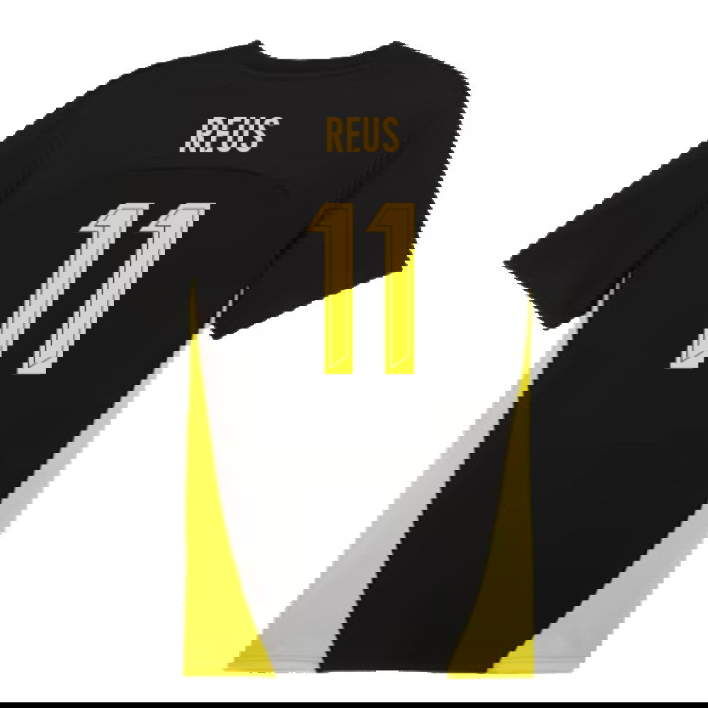 2024-2025 Borussia Dortmund Training Shirt (Black) (Reus 11)