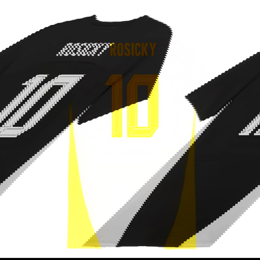 2024-2025 Borussia Dortmund Training Shirt (Black) (Rosicky 10)
