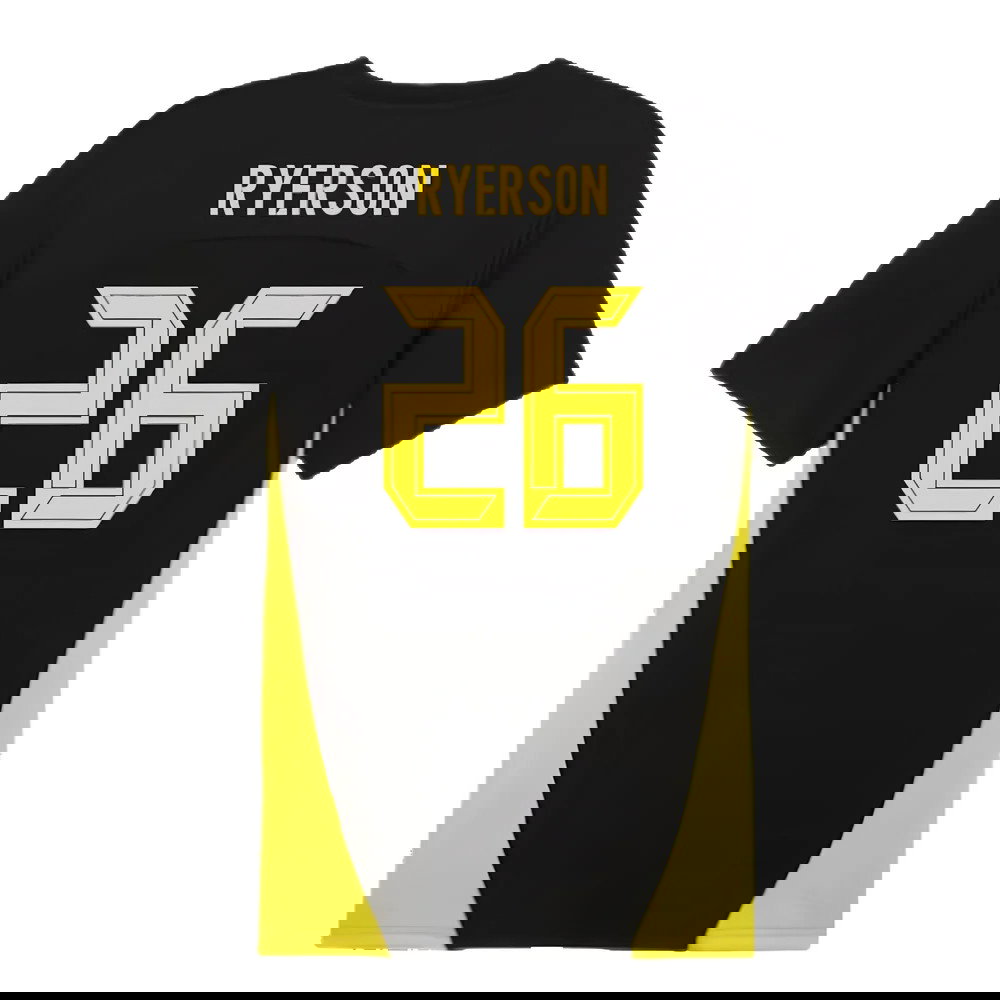 2024-2025 Borussia Dortmund Training Shirt (Black) (Ryerson 26)